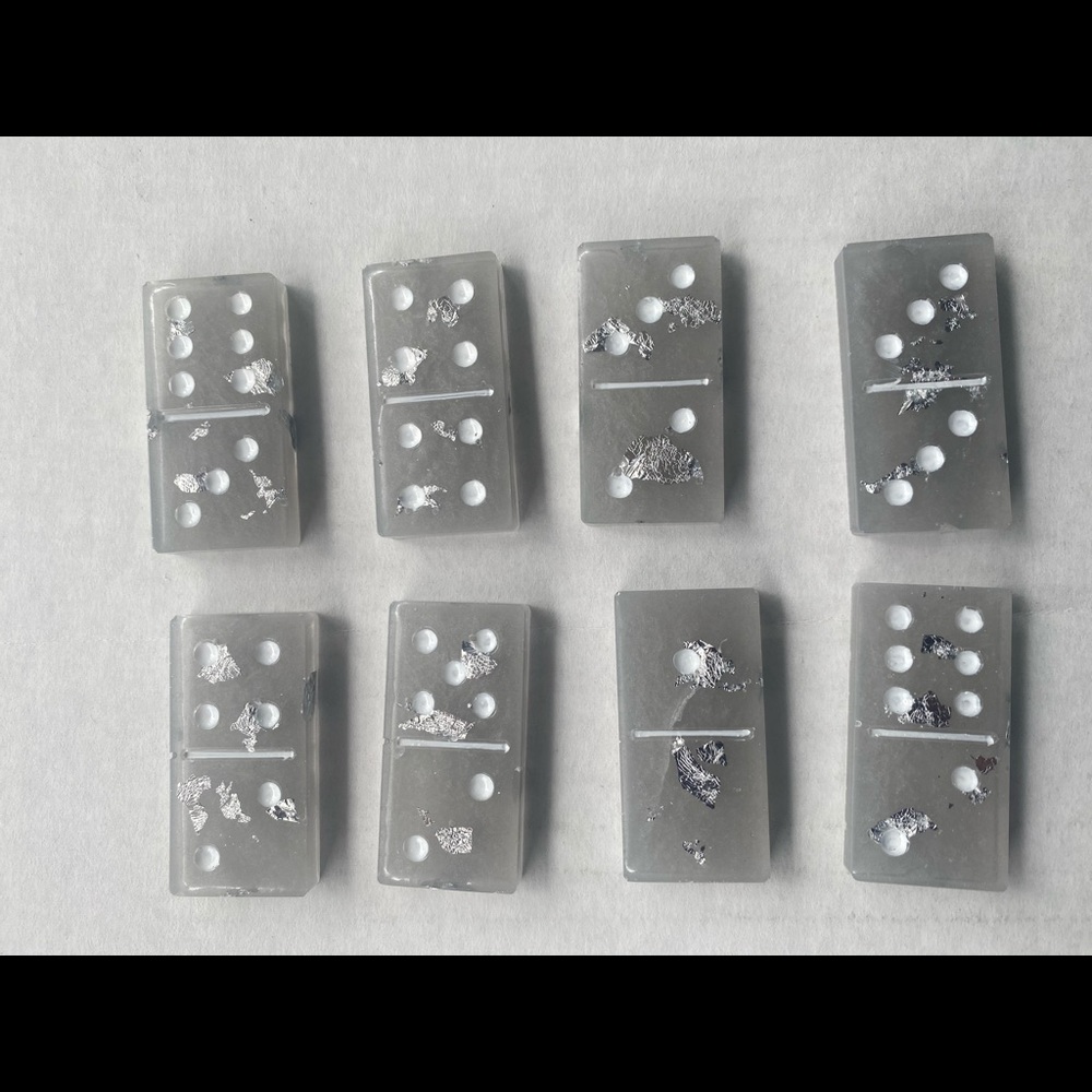 Grey Dominoes set